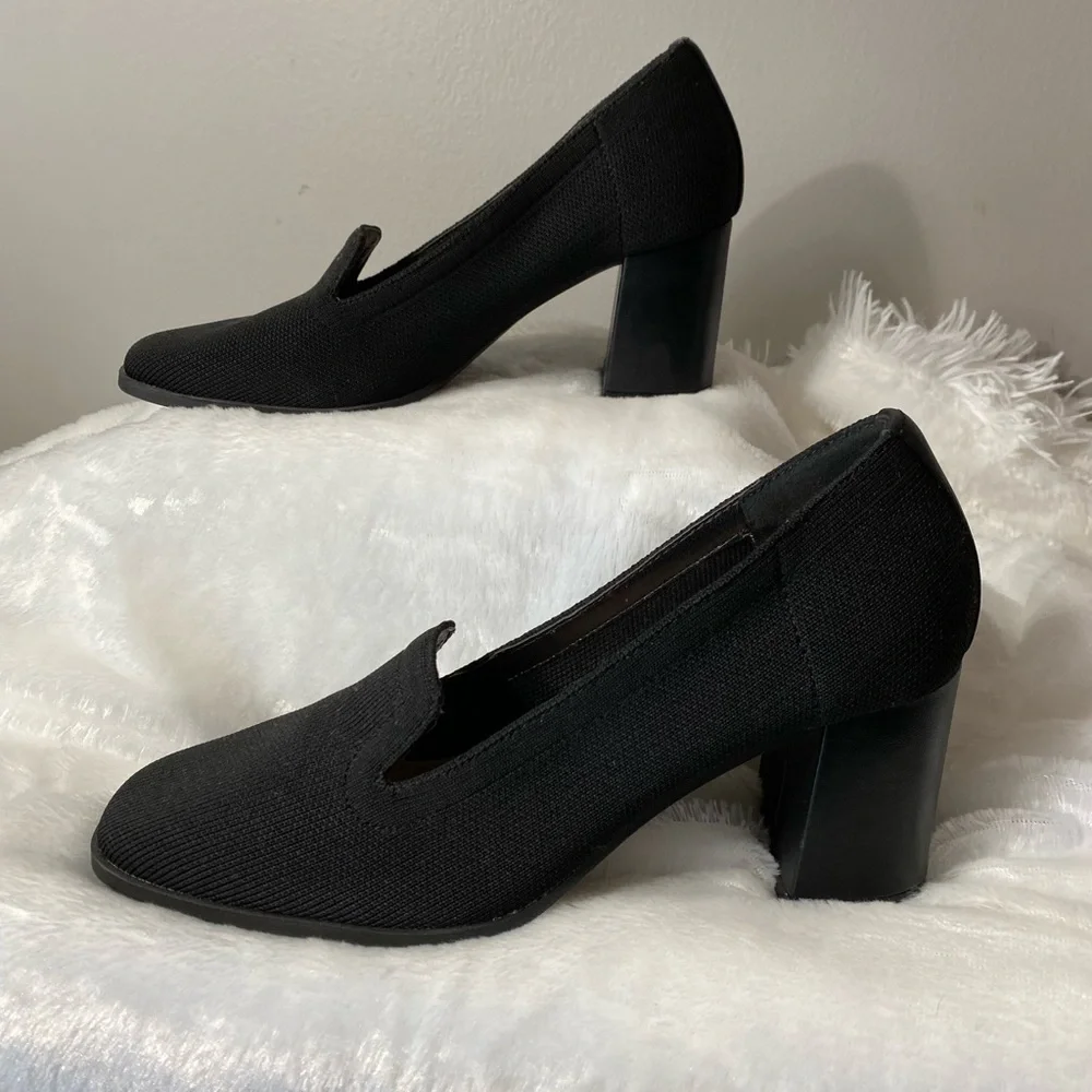 Adrienne VITTADINI Black Block Heels
Size 9 1/2 M - Picture 2 of 8
